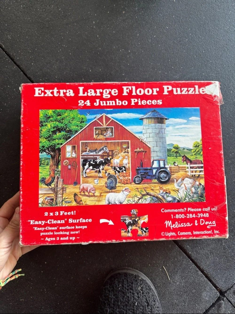 Bundle of 3 Melissa & Doug Floor Puzzles